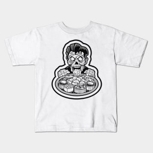 Dim sum zombie Kids T-Shirt